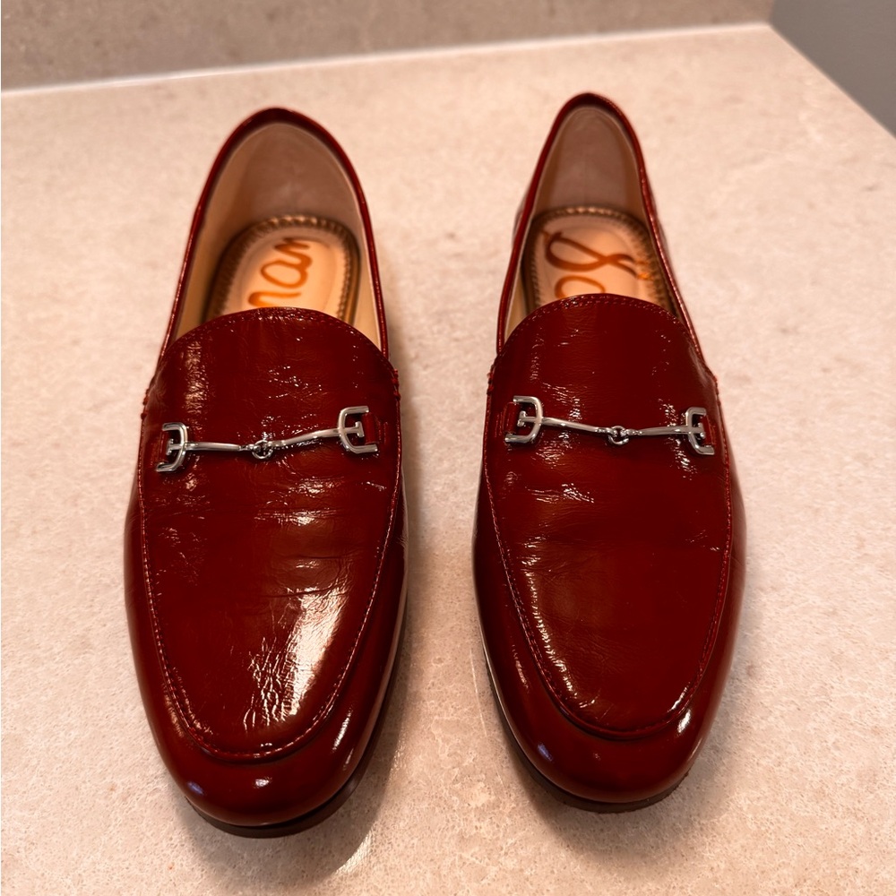 Sam Edelman women's Burgundy Leather Loafers
